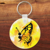 Sleutelhanger van de vlinderpuntkomma (Voorkant)