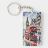 Sleutelhanger van de Waterverf van Londen (Voorkant)