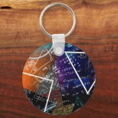 Sleutelhanger van de wiskundeformule (Achterkant)