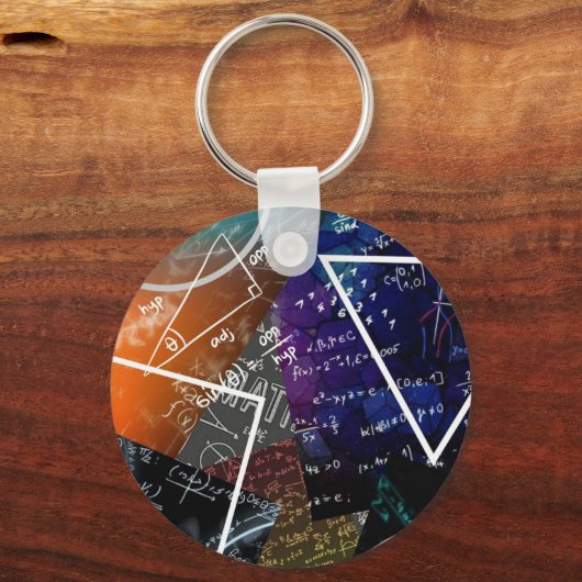 Sleutelhanger van de wiskundeformule (Achterkant)