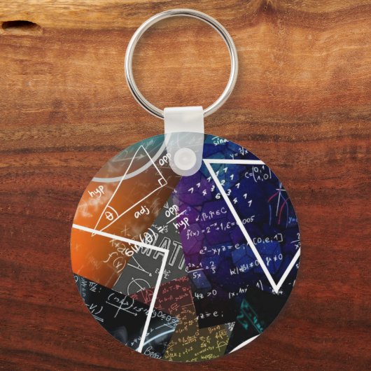 Sleutelhanger van de wiskundeformule (Voorkant)