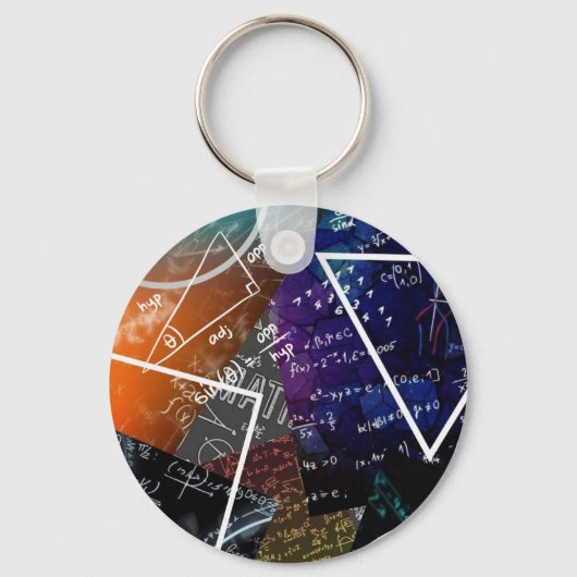 Sleutelhanger van de wiskundeformule (Achterkant)