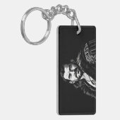 Sleutelhanger van een bejaarde verteller (Voorkant Links)