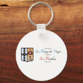 sleutelhanger van een parochie (Voorkant)