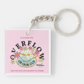 SLEUTELHANGER van Floral Acryldoor Adiela Akoo (Achterkant)