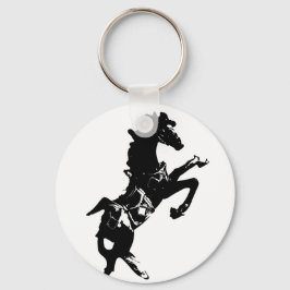 Sleutelhanger van fokpaarden en -Buttonnen