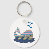 Sleutelhanger van gestripte walvis (Voorkant)