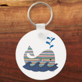 Sleutelhanger van gestripte walvis (Voorkant)