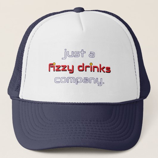 sleutelhanger van gewoon een frisdrankenbedrijf trucker pet (Voorkant)