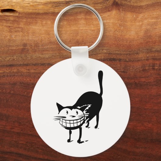 Sleutelhanger van grinende katten (Achterkant)