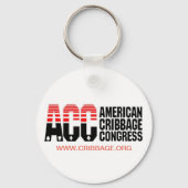 Sleutelhanger van het Amerikaanse Cribbage Congres (Voorkant)