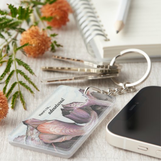 Sleutelhanger van het gebergte van de Valleys (Voorkant Rechts)