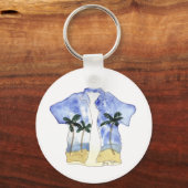 Sleutelhanger van het Hawaiiaanse Shirt (Voorkant)