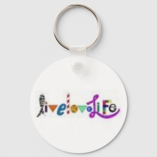 sleutelhanger van het leven van de levende liefde (Voorkant)