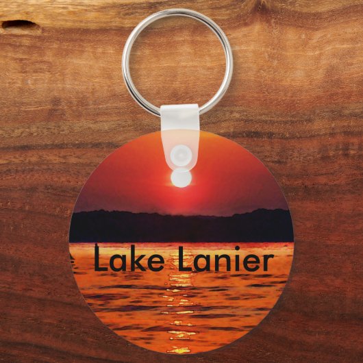 Sleutelhanger van het meer Lanier (Voorkant)