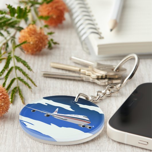 Sleutelhanger van het vliegtuig (Voorkant Rechts)