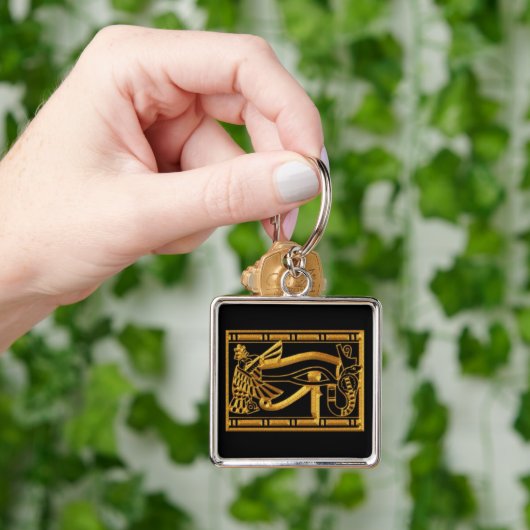 Sleutelhanger van Horus Bronze in Egypte (Hand)