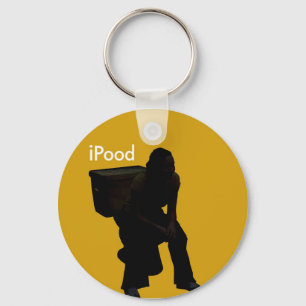 sleutelhanger van hout