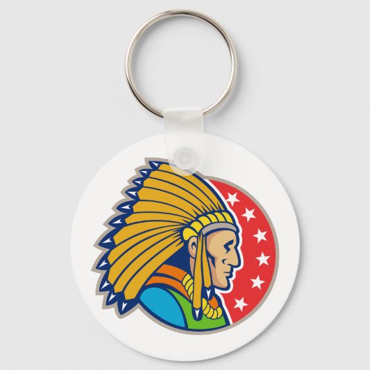 Sleutelhanger van Indiase opperbevelhebber (Achterkant)