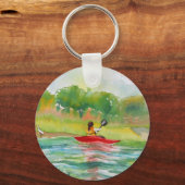 Sleutelhanger van Kayaker voor de Kayak Lover (Voorkant)