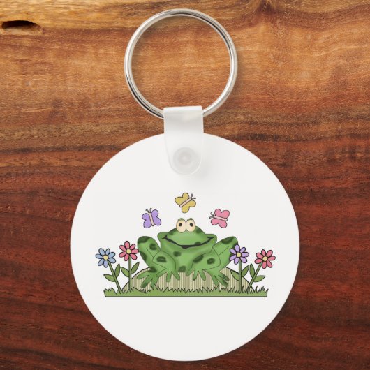 Sleutelhanger van kikkertuin (Voorkant)