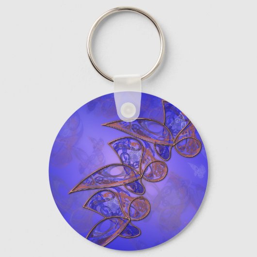 Sleutelhanger van koperbutterflies (Voorkant)