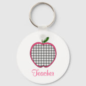 Sleutelhanger van leerkrachten - Charcoal Gray Gin (Voorkant)