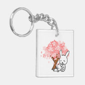 Sleutelhanger van lentesBunnies (Voorkant Links)