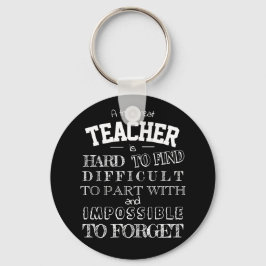 Sleutelhanger van leraar Dank u, lerarenwaardering