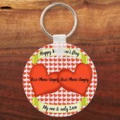 Sleutelhanger van liefhebbende harten (Voorkant)