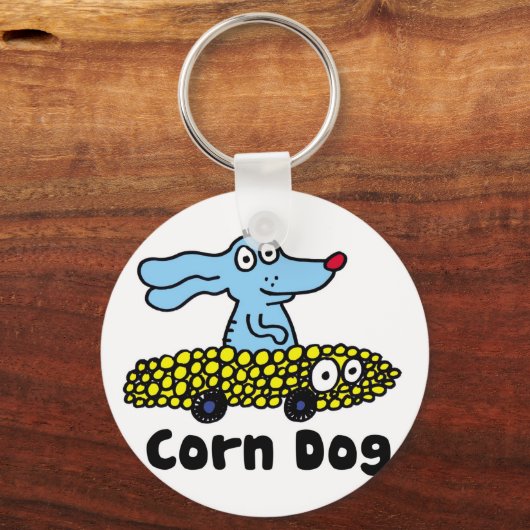 sleutelhanger van maïshond (Voorkant)