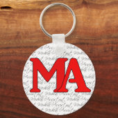 Sleutelhanger van medisch assistent (Voorkant)