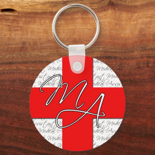 Sleutelhanger van medisch assistent (Voorkant)