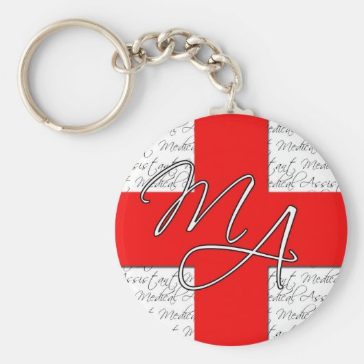 Sleutelhanger van medisch assistent (Voorkant)