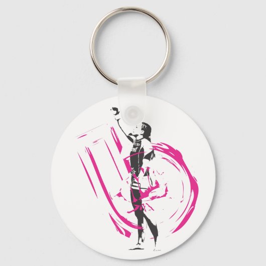 Sleutelhanger van MMA Victory Brawlin voor vrouwen (Voorkant)