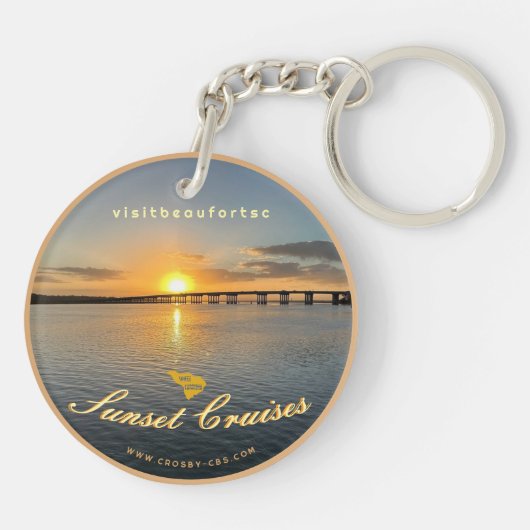 Sleutelhanger van nautisch acryl (Achterkant)