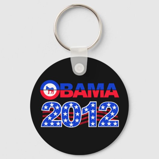 SLEUTELHANGER VAN OBAMA 2012 (Voorkant)