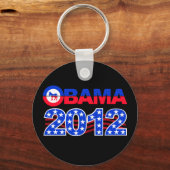 SLEUTELHANGER VAN OBAMA 2012 (Voorkant)