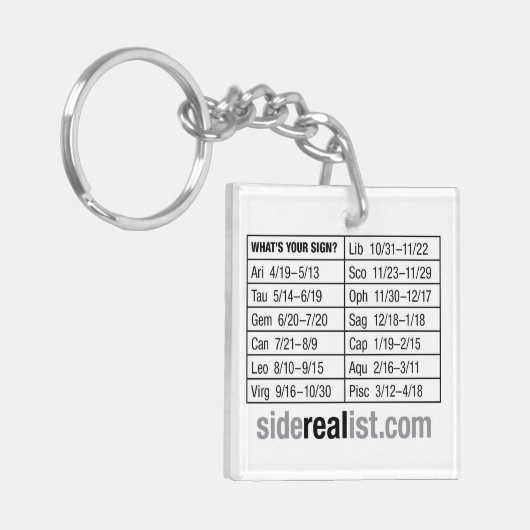 Sleutelhanger van Ophiuchus (Voorkant Links)