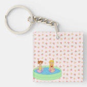 Sleutelhanger van opzadenpoel (Voorkant)