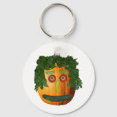 Sleutelhanger van pompoen zonder snede (Voorkant)