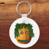 Sleutelhanger van pompoen zonder snede (Voorkant)