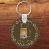 Sleutelhanger van roetbier (Voorkant)