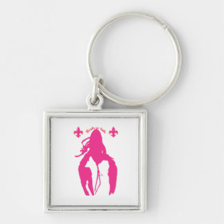 Sleutelhanger van roze kreeft