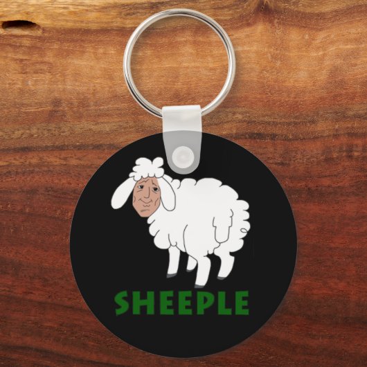 Sleutelhanger van schapen (Voorkant)