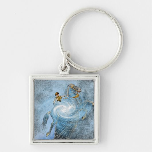 Sleutelhanger van scharnierpaarden (Voorkant)