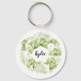 Sleutelhanger van selderij Green Floral Wreath Bri