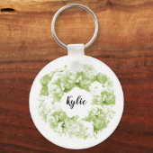 Sleutelhanger van selderij Green Floral Wreath Bri (Voorkant)