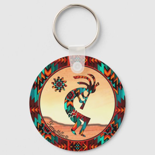 Sleutelhanger van Southwest Kokopelli (Voorkant)