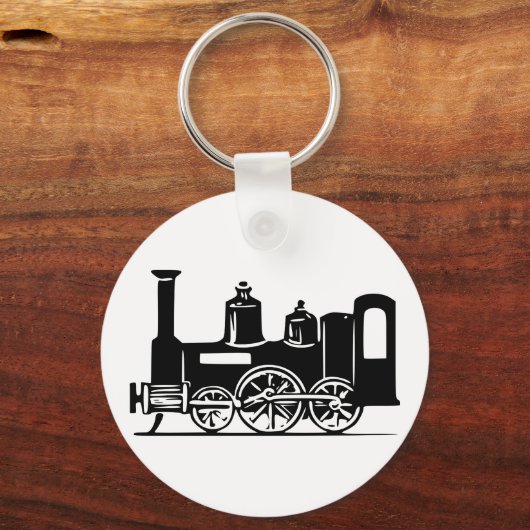 Sleutelhanger van stoomlocomotieven (Achterkant)